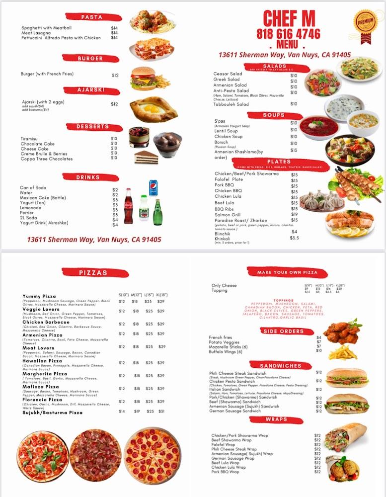 Chef M Menu image 1